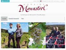 Tablet Screenshot of monastrel.com